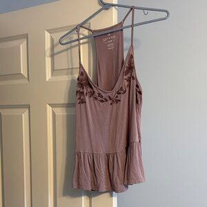 American Eagle Outfitters Mauve Floral Camisole